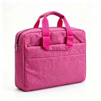 Sac à main pour ordinateur portable en Polyester imperméable, Simple et décontracté, multi-poches, mallette Portable pour ordinateur portable 13/14/15.6 pouces