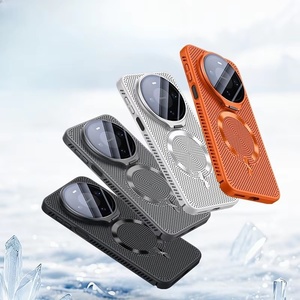 Funda magnética mate de alta calidad con disipación de calor para Huawei Mate 80Pro Max 70 Pro con soporte para película de lente y cubierta protectora - Product Image 2