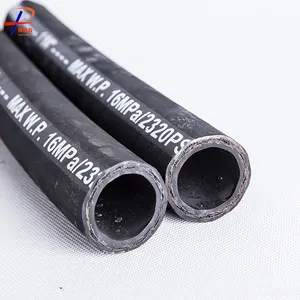 En853 6m 2 "bên trong đường kính đa năng thép xoắn ốc áp lực tổng hợp thủy lực cao su Hose loạt