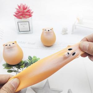 Jouets à presser les plus populaires en TPR, en forme de chien Shiba Inu, pour la réduction du stress, à rebond lent, cadeau promotionnel pour enfants et adultes - Product Image 4