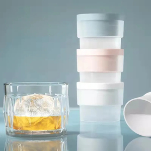 Grand moule à glaçons sphériques en silicone et PP <span class=keywords><strong>de</strong></span> qualité alimentaire pour <span class=keywords><strong>whisky</strong></span>, cocktails, boissons, accessoires <span class=keywords><strong>de</strong></span> bar à domicile - Product Image 3