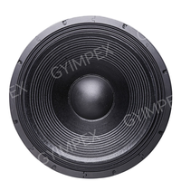 Caisson de basses de grande puissance de 21 pouces 3200w haut-parleurs audio de scène professionnels aimant en ferrite de 125mm haut-parleur professionnel à bobine vocale de 5 pouces