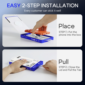 Pellicola Protettiva in Vetro Temperato Anti-riflesso E-<span class=keywords><strong>touch</strong></span> AR <span class=keywords><strong>per</strong></span> iPhone 17 Pro Max 16 15 con Kit di Installazione Facile - Product Image 6