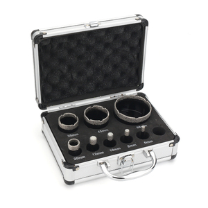 Bộ mở lỗ hàn M14 9 mũi khoan cho đá cẩm thạch 406 #   Đầu khoan thép Golden Sand kích thước 6/8/10/12/20/35/45/68mm có thể thay thế - Product Image 3