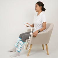 Masseur de jambes et de mollets sans fil CRYO PUSH Dvt à compression d'air avec drainage lymphatique et contrôle de la durée pour la relaxation musculaire