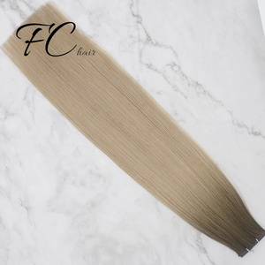 Extensiones de Cabello Ruso de Doble Trama, <span class=keywords><strong>Color</strong></span> Negro/Marrón/<span class=keywords><strong>Rubio</strong></span>, 100% de Buena Calidad - Product Image 5