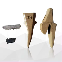 Bauer/Sany/Mait Pile Foundation Seau de forage et tarière Dents de sol Dents plates Forage de sol FZ80 FZ72 V20 V19 TL18 TL25