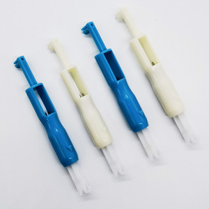 <b>Automatic</b> <b>Sewing</b> <b>Machine</b> Threader Plastic Needle Changer Tool For Household Use Convenient Oval Shape GZ01 - Product Image 1