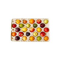 Groothandel Volledig Afbreekbaar Papier Pulp Fruit Dienblad Peer Apple Perzik Milieuvriendelijke Papierpulp Lade