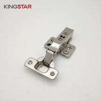 Charnières de meuble KINGSTAR modernes à fermeture amortie hydraulique 3D en acier monobloc pour cuisine, appartement, maison, bureau et entrepôt