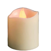 Bougie LED vacillante réaliste à piles, sans flamme, pour décoration de mariage et de maison