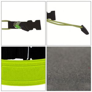 Bracelets réfléchissants en PVC, bande de bras à clipser, logo personnalisé, signalisation de sécurité nocturne pour le sport, bracelet élastique pour la course à pied - Product Image 4