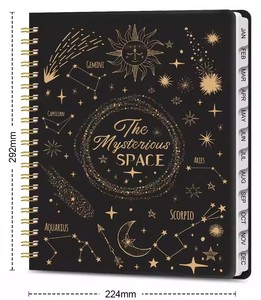 2026 Cahier Sprial A4 anglais <span class=keywords><strong>de</strong></span> grande taille Nouvelle version élégante pour la planification <span class=keywords><strong>de</strong></span> la planification Gestion du temps Dossiers et plans <span class=keywords><strong>de</strong></span> travail - Product Image 4