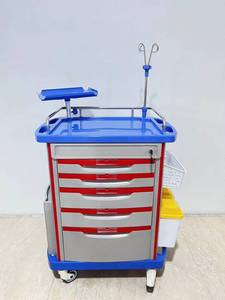 Carrello Medico di Alta Qualità per Ospedali, Veicolo Speciale di <span class=keywords><strong>Soccorso</strong></span>, Dispensazione di Medicinali per Pazienti in Sala d'Emergenza - Product Image 5