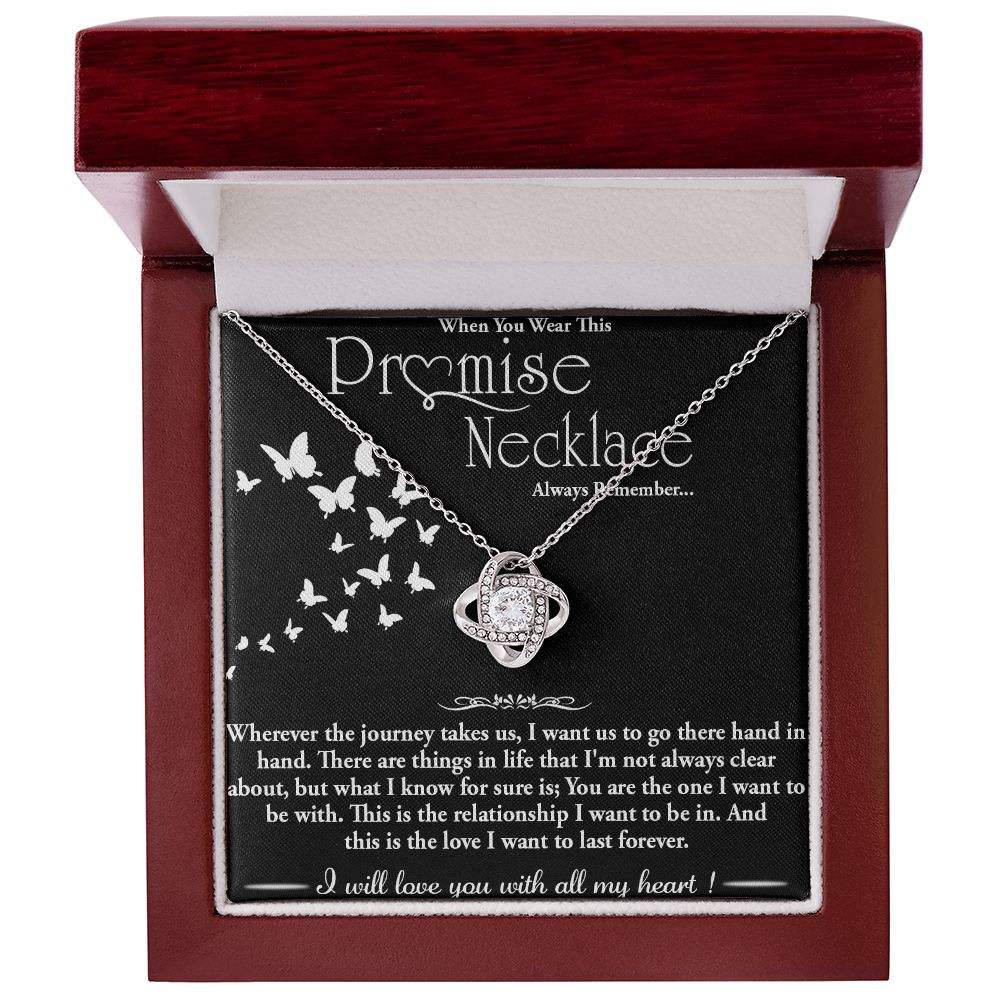 สร้อยคอ + กล่องของขวัญการ์ด LED