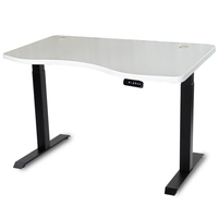 Bureau debout électrique moderne ergonomique réglable et extensible avec montage facile pour le bureau et la maison