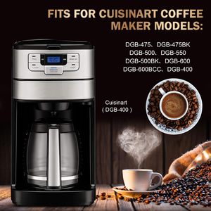 Ensemble de couvercle de moulin à <span class=keywords><strong>café</strong></span> de remplacement pour les cafetières <span class=keywords><strong>Cuisinart</strong></span> série DGB-500, compatible avec DGB-475 DGB-500 DGB-550BK DGB-650BC - Product Image 4