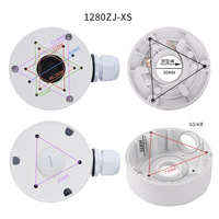 Accessoires de vidéosurveillance de sécurité Offres Spéciales à la mode supports de caméra IP Base de caméra dôme boîte étanche boîte de jonction montage plaque de connexion