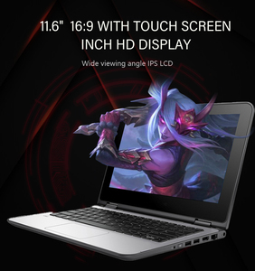 Fabrikant Oem/Odm 11.6 Inch Notebook Quad Core Hd Ultraslim 360 Graden Rotatie 2 In 1 Yoga Laptop Voor business - Product Image 4