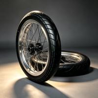 مجموعة عجلات سوبرموتو من الألومنيوم 7075 مقاس 17 بوصة لدراجة Surron Light Bee، 70/90-17 90/80-17، أمامية وخلفية، مصنعة بتقنية CNC، قطع غيار للدراجات الكهربائية للقيادة على الطرق