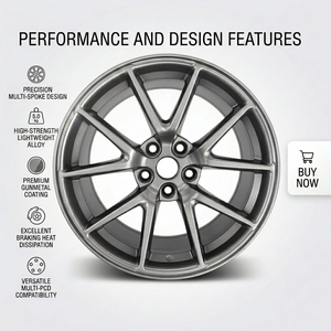 Nouvelles jantes en alliage d'aluminium forgé 5x112 19-23 pouces concaves finition argent multi-rayons pour M5 Audi A3/A4 pour <span class=keywords><strong>Golf</strong></span> Mk7 - Product Image 4