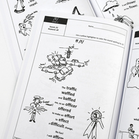 Impression de manuels scolaires pour étudiants avec reliure parfaite et papier offset