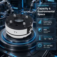 Sensor Gaya Enam Sumbu Miniatur GALOCE GMD306, Sensor Profil Rendah Kompak untuk End Effector Robot