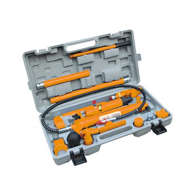 10 Ton Hydraulic Porta Power Jack Auto Body Frame Repair Kit Vehicle Repair Equipment for Sale