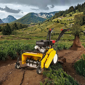 Désherbeuse multifonctionnelle à essence à quatre roues motrices pour le déchaumage des vergers et le débroussaillage des fossés - Product Image 3