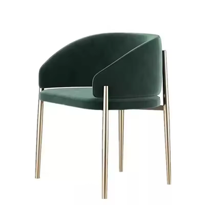 <span class=keywords><strong>Sedia</strong></span> da Pranzo di Lusso in Stile Italiano JP, <span class=keywords><strong>Sedia</strong></span> in Velluto per Ristorante, <span class=keywords><strong>Sedia</strong></span> in Acciaio Inossidabile per Casa e Hotel - Product Image 5