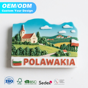 Aimants de réfrigérateur personnalisés sur le thème de la feuille d'érable canadienne, fabriqués en résine écologique. - Product Image 6