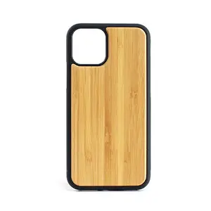 工厂提供定制设计的木质手机后盖外壳进口手机配件木质外壳适用于Iphone 12 Pro Max迷你外壳
