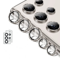 Protecteur d'objectif de caméra de téléphone anti-reflet Eagle Eye HD AF+AR facile à installer pour Galaxy S25 S26 Plus Ultra