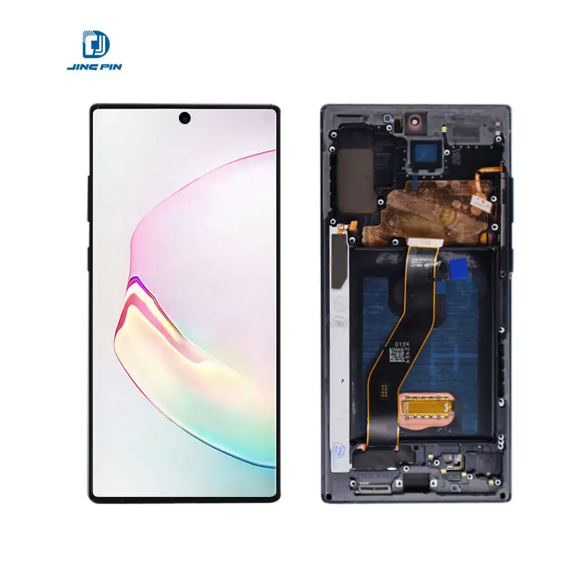 Umfassender gekrümmter Bildschirm für Samsung Galaxy Note10+ Lcd Werkspreis für Samsung Galaxy Note 10 plus Oled-Lcd-Display