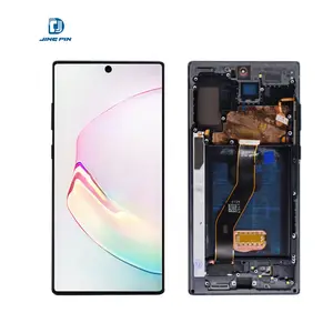 삼성 갤럭시 노트 10 + LCD 공장 가격 삼성 갤럭시 노트 10 플러스 Oled LCD 디스플레이 용 종합 곡선 화면