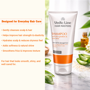 Top Quality Natural Rice Protein <b>Shampoo</b> For Hair Growth Strengthening And Smooth Silky For Damaged Dry Hair Available For Sale - Product Image 2