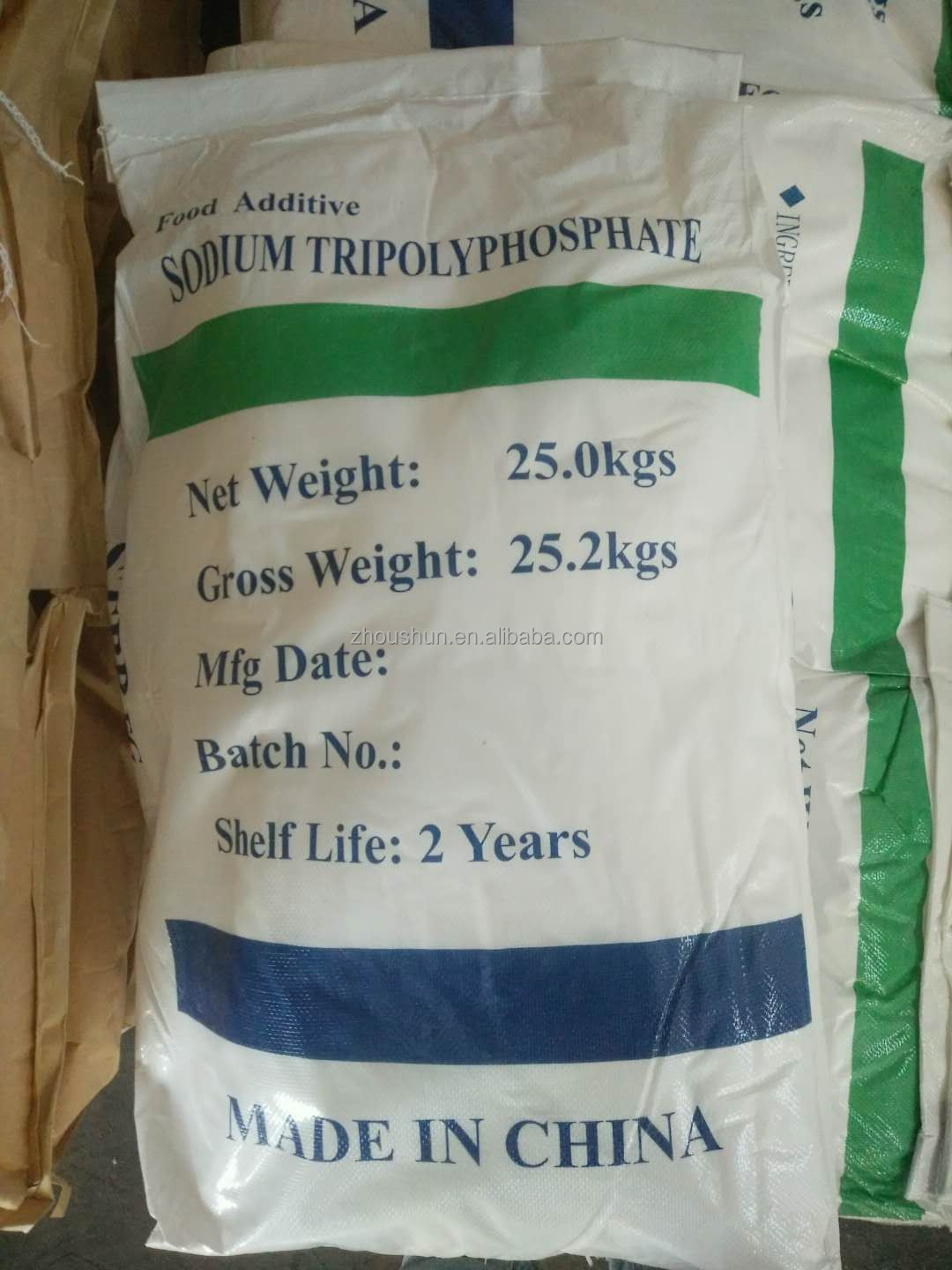 Manufacturer supply Sodium tripolyphosphate(STPP) food grade 85% price food additive Sodium tripolyphosphate