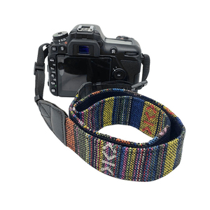 สายคล้องคอและไหล่สำหรับกล้อง SLR DSLR ทนทาน ใช้ได้กับ <span class=keywords><strong>Nikon</strong></span> Canon Sony สไตล์เรโทรและชาติพันธุ์ - Product Image 6