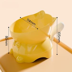 <span class=keywords><strong>Support</strong></span> de pied automatique anti-chute oblique en acier inoxydable pour chat et chien pour nourriture et eau - Product Image 6