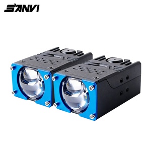 SANVI New S101 68W Bi <b>LED</b> Driving <b>Light</b> Auxiliary Lamp Motorcycle Car Grille Spotlights Super Bright - Product Image 5