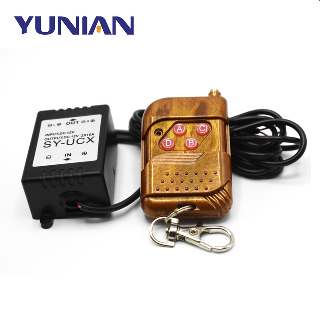 Universal Wireless Remote Control Button Light Switch Mini Receiver 12V 24V 33MHz Transmitter Controller Module