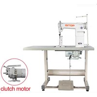 Machine à coudre à point droit à entraînement direct robuste à aiguille simple BT810 pour sacs et chaussures