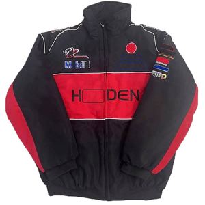 Veste coupe-vent unisexe à col montant American Racing 2026 pour l'hiver, idéale pour le baseball et la moto - Product Image 5