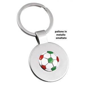 พวงกุญแจพีวีซีสามสีพร้อมโลโก้แบบกำหนดเอง ตกแต่งรูปทรงฟุตบอลโลหะ สำหรับใช้ในธุรกิจ - Product Image 2