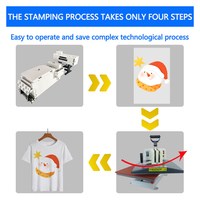 Cowint 15x15 pouces rouleau Sublimation t-shirt multifonctionnel automatique presse à chaud Machine presse à chaud Logo impression pour vêtements
