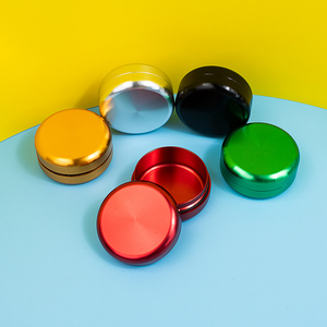 Hot Sale Different Capacity Cosmetic Storage Package Pill Jar Cosmetic Custom Color Thread Closure Tea Can Candle Aluminum <b>Box</b> - Product Image 5