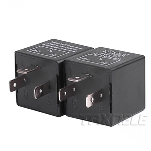 CF14 12V 3-Pin LED ปรับได้รถกะพริบแฟลชรีเลย์สำหรับไฟเลี้ยว40A รีเลย์ - Product Image 3