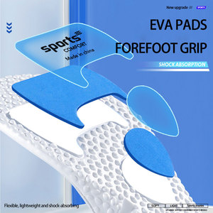 Plantillas Deportivas con Amortiguación de Aire Zoom de Alta Elasticidad, Absorbentes de Sudor, Antiolor, <span class=keywords><strong>para</strong></span> Baloncesto, Running, <span class=keywords><strong>para</strong></span> Hombre y Mujer - Product Image 4