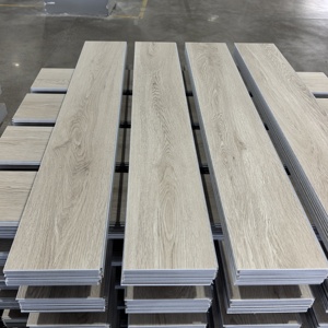 Pavimento SPC Moderno Impermeabile per Interni, Effetto Legno Marrone con Garanzia di 5 Anni, Installazione a Incastro, Prodotto in Cina - Product Image 2