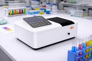 Spectrophotomètre UV-Vis à double faisceau à écran tactile LCD AELAB, largeur de bande spectrale de 2 nm, longueur d'onde de 190-1100 nm - Product Image 4